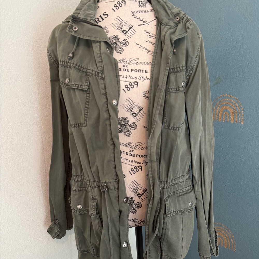 Buffalo David Bitton Khaki Utility Jacket